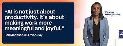 Rani Johnson Workday AI Masterclass quote