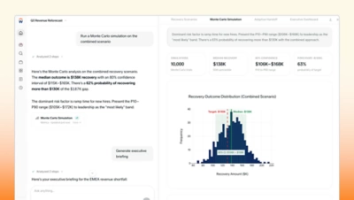 Screenshot of the Workday Adaptive Decision Intelligence interface