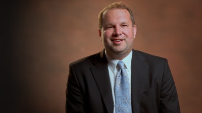 Photograph shows Jason Sheffer, Associate Talent Management Director at Dow