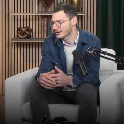 Workday leaders talking on podcast set 