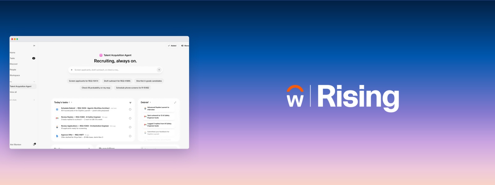 A New Era of Recruiting: Talent Acquisition Agent Is In Early Access ...