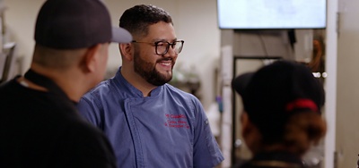 group of 3 pf changs employees