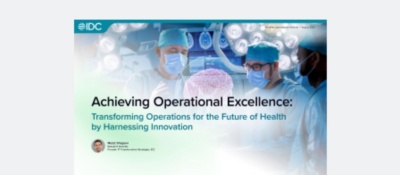 Read the IDC whitepaper for healthcare