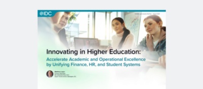 Read the IDC whitepaper for higher education