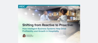 Read the IDC whitepaper for hospitality