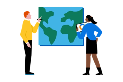 전 세계의 급여 파트너