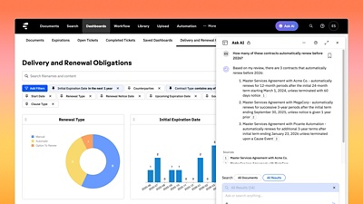 Contract Intelligence Agent screenshot.