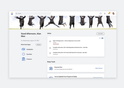 Guarda la demo su Workday Student