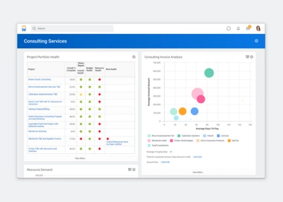 Play the Professional Services Automation Demo