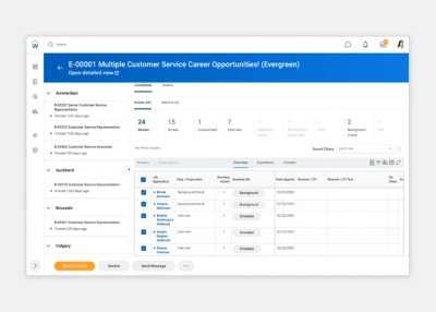 Bekijk de demo 'Workday-suite voor talentacquisitie'