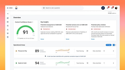 Financial Test Suite Agent screenshot.
