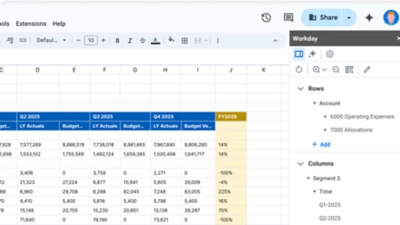 Connect Adaptive Planning to Google Screenshot