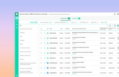 La bo?te de rception Spotlight de lIA de HiredScore pour le recrutement cible les meilleurs candidats de manire quitable et efficace gr?ce  une valuation impartiale des candidats, pilote par lIA.
