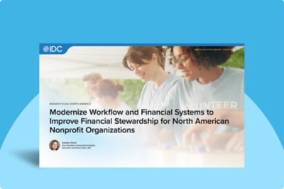 IDC-infobrief voor non-profitorganisaties