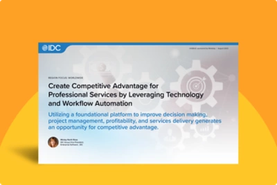 Infobrief IDC sur les services aux entreprises