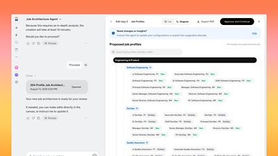 Organizational Development Agent screenshot.
