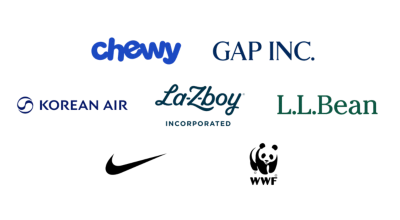 Chewy, Gap Inc. and La-Z-Boy logos