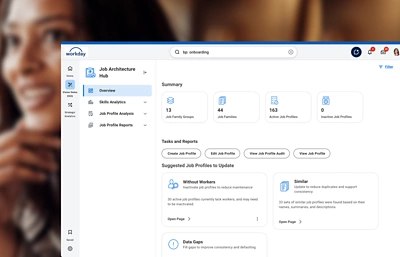 Screenshot from Workday’s Manager Insights Hub showing career activity of employees.