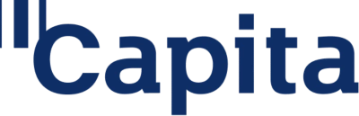 Capita logo, Workday AI recruiting software customer.
