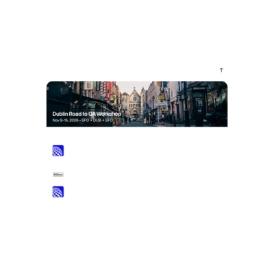 Travel AI Agent chat interface booking an in-policy trip to Dublin with flight and hotel itinerary details