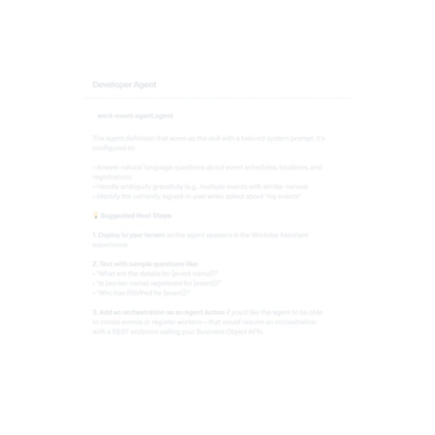 Admin Agent chat interface showing a tax configuration recommendation for operating in Hungary.