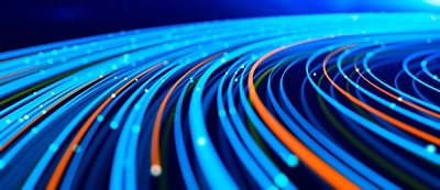 Abstract race track image