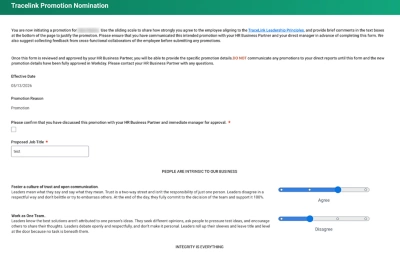 Screenshot of Workday Extend dashboard.