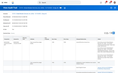 Audit trail di registrazione automatica nel software di gestione dei controlli interni