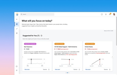 mini��ý People Analytics dashboard showing the Overview tab
