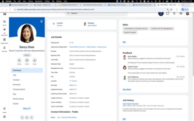 Capture dcran du bureau des Solutions?RH.