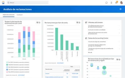 Tablero de mando de gestión de caja que muestra la situación del efectivo a final de mes en la moneda del informe.