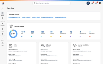 Recruiting Desktop Product Screenshot