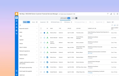 HiredScore AI for Recruiting��s Spotlight inbox identifies top talent fairly and efficiently through unbiased, AI-driven candidate grading.