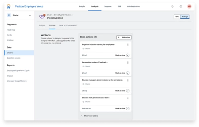 Gebruik een wetenschappelijk ondersteunde aanpak voor organisatieontwikkeling om ownership te stimuleren met inzichten en begeleiding op maat.
