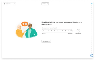 Przyk?adowe pytanie z?inteligentnej platformy do przeprowadzania bada.