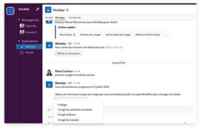 Capture dcran du clavardage avec lassistant ݮƵ Assistant