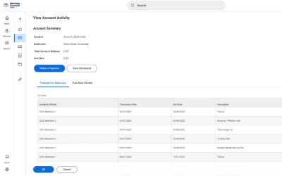 Student Experience Dashboard
