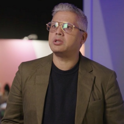 Man presents to camera 