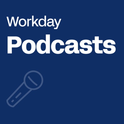 Workday Podcast and microphone illustration