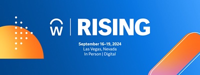 Workday Rising, 16-19 settembre, Las Vegas, in presenza, digitale 