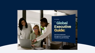 How Five Investment Management Organizations Are Transforming with Workday eBook.